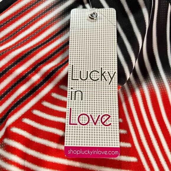 Lucky in Love Tech Lights Tank with Built-In Shelf Bra, Size Small - Picture 7 of 8